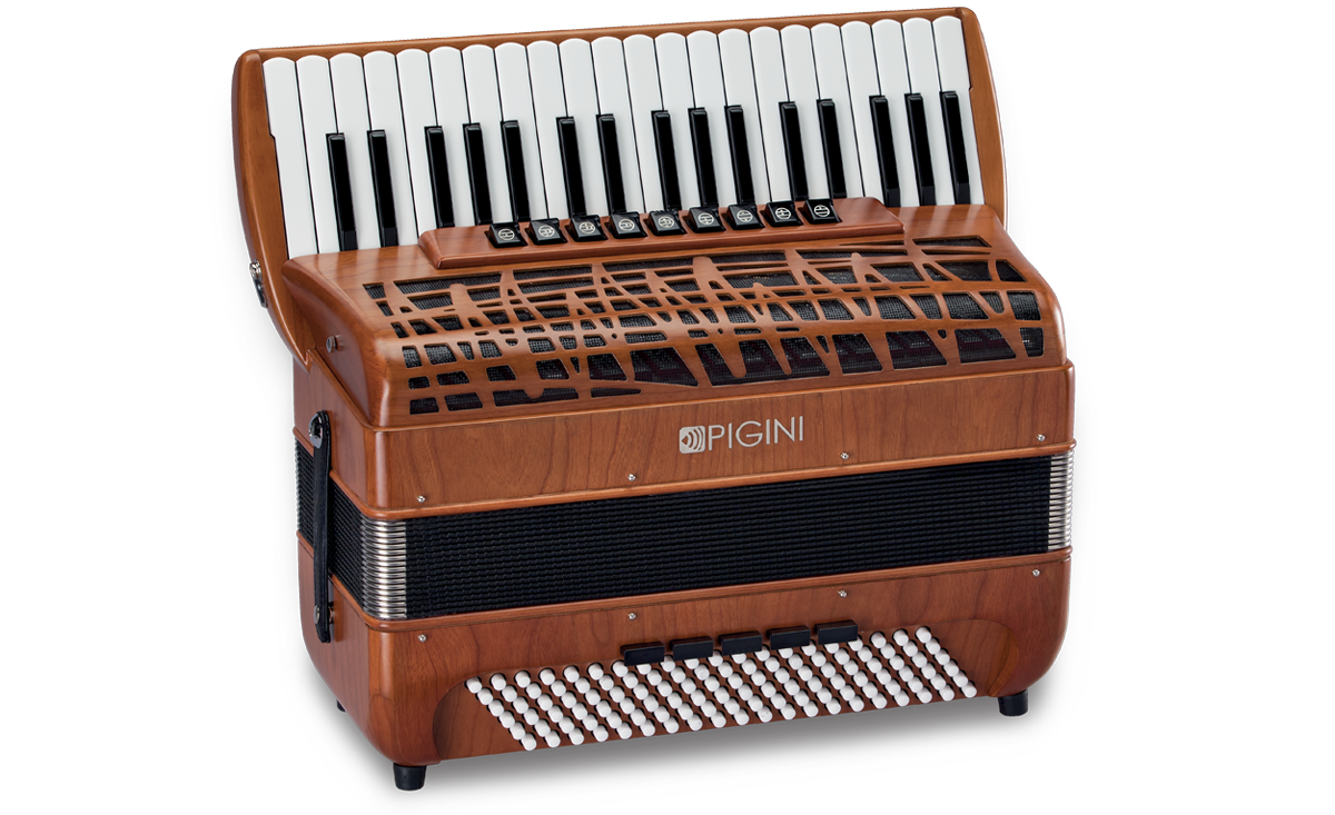 PIGINI WING 374 Cherrywood akordeonas